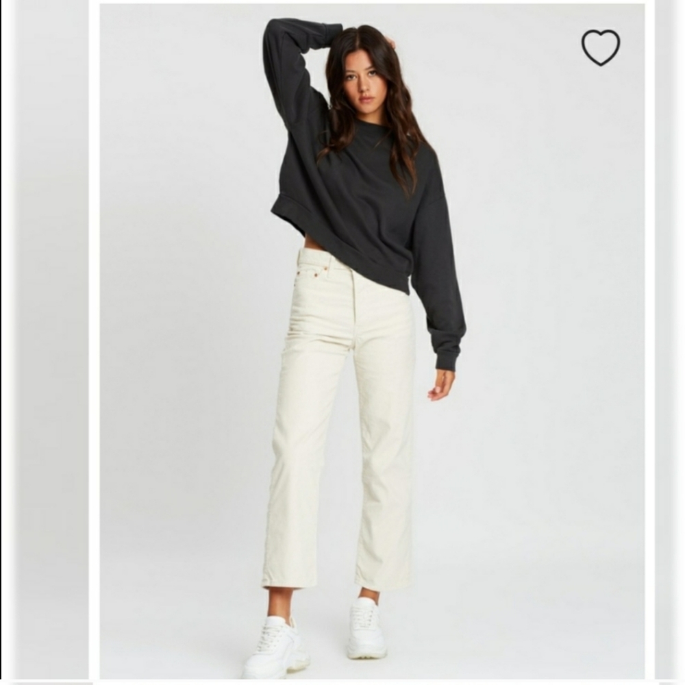 NWT Levi’s Wedgie High Rise Straight Corduroy